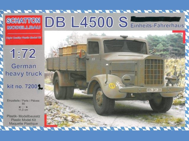Schatton - DB L4500 S Einheits-Fahrerhaus