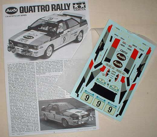 Tamiya - Audi Quattro Rally