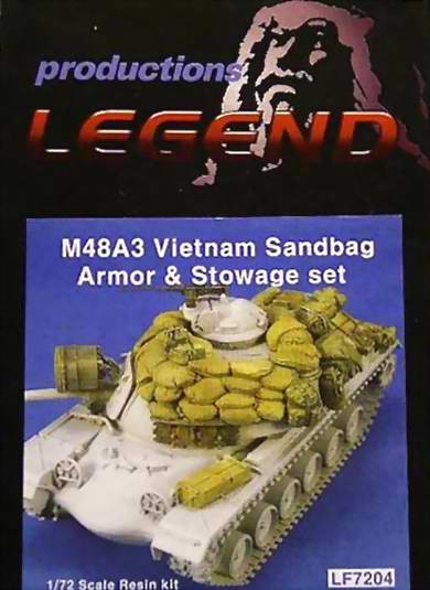 Legend Productions - M48A3 Vietnam Sandbag Armor & Stowage Set