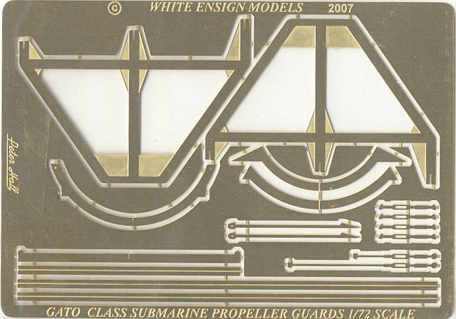 White Ensign Models - Gato-class submarine propeller guards