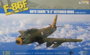 F-86 F40 Nato-Sabre "6-3" extended wing