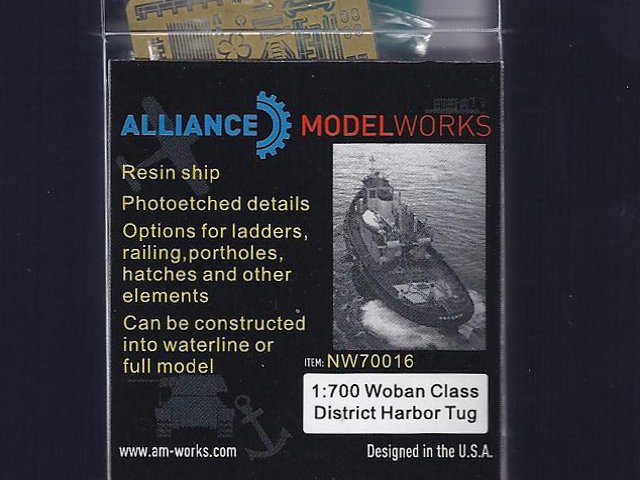 Alliance Model Works - Woban Class District Harbor Tug