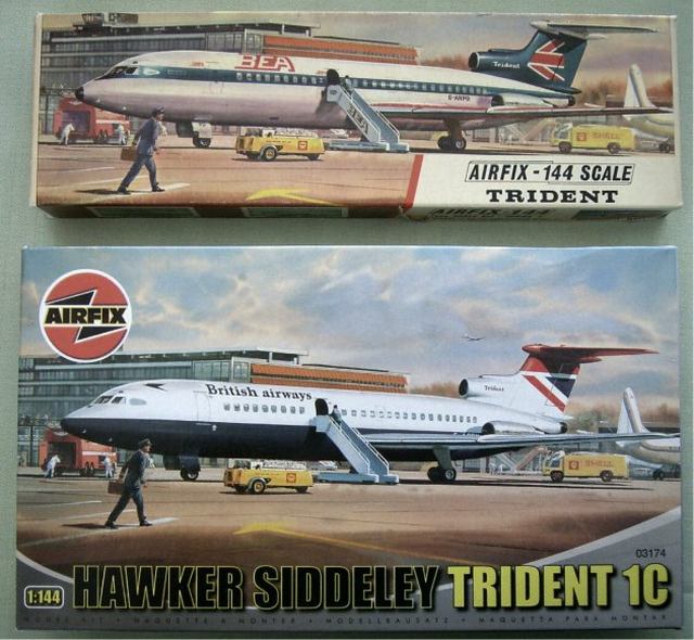 Airfix - Hawker Siddeley TRIDENT 1C