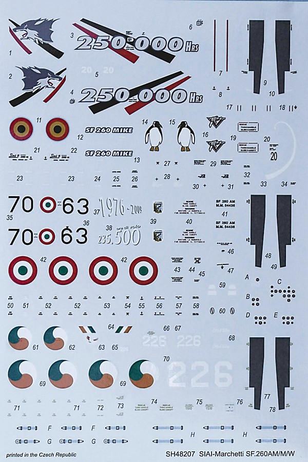 Special Hobby - SIAI SF-260M/AM/W