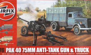 PaK 40 75mm Anti-Tank Gun & Truck