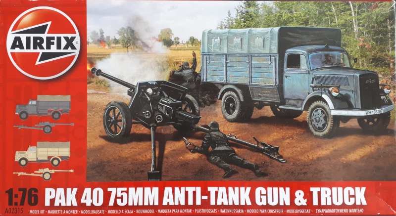 Airfix - PaK 40 75mm Anti-Tank Gun & Truck