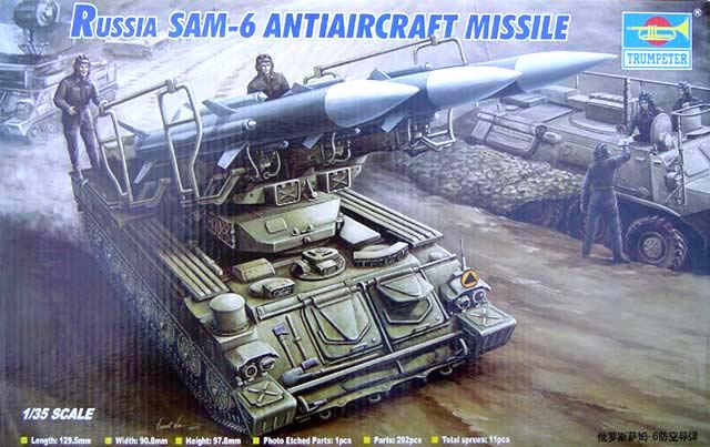 Trumpeter - SAM-6 Antiaircraft Missile