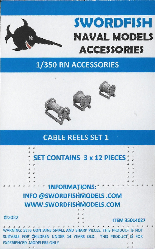 Swordfish Models  - Cable Reels Set 1