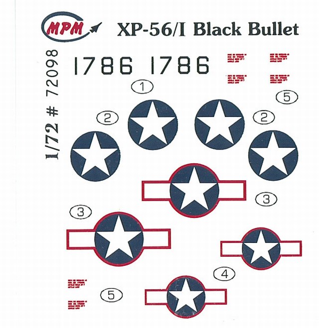 MPM - XP-56 Black Bullet