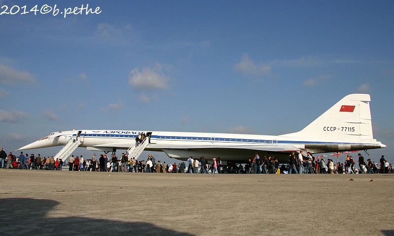 Tu-144D, CCCP-77115 auf der MAKS 2009