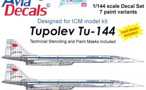 Bausatz: Tupolev Tu-144