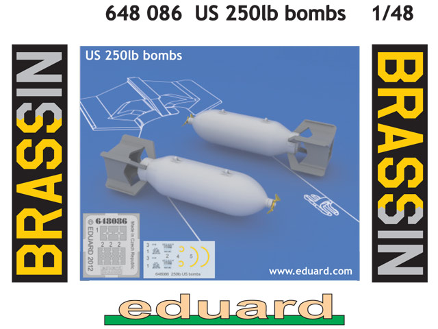 Eduard Brassin - US 250lb Bombs