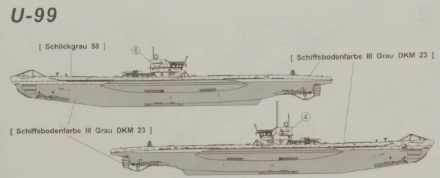 AFV Club - German U-Boat Type VII B