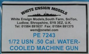 USN .50 Cal. WATER-COOLED MACHINE GUN