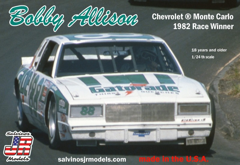 Salvino´s JR Models - Bobby Allison Chevrolet Monte Carlo 1982 Race Winner