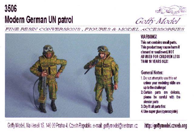 Goffy Model - Modern German UN Patrol