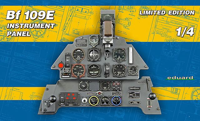Eduard Bausätze - Bf 109E Instrument Panel Limited Edition