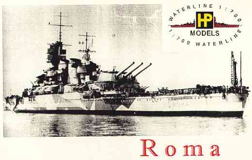 HP-Models - Das Italienische Schlachtschiff Roma