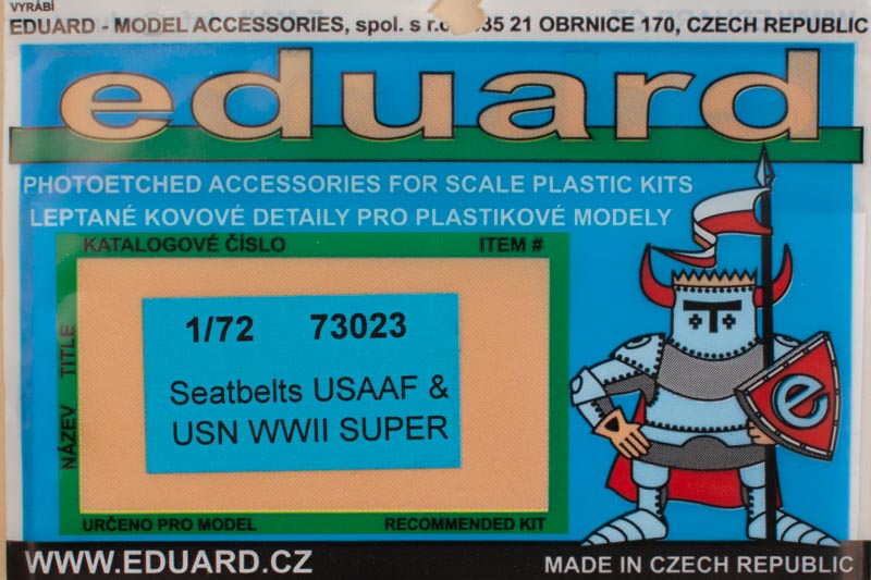 Eduard Ätzteile - Seatbelts USAAF & USN WWII Super Fabric