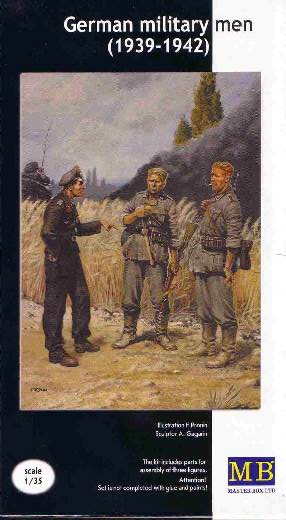 Master Box LTD - German military men (1939-1942)