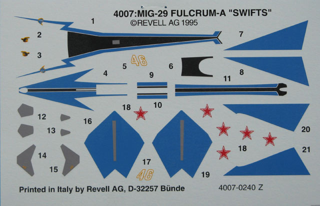 Revell - MiG-29 "The Swifts"