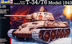 Detailset: Soviet Medium Tank T-34/76 (Model 1943)