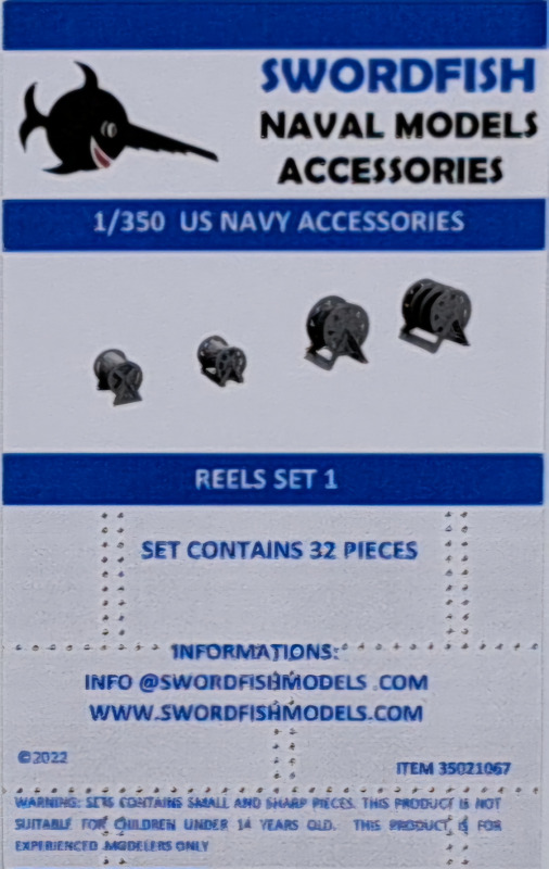 Swordfish Models  - Reels Set 1