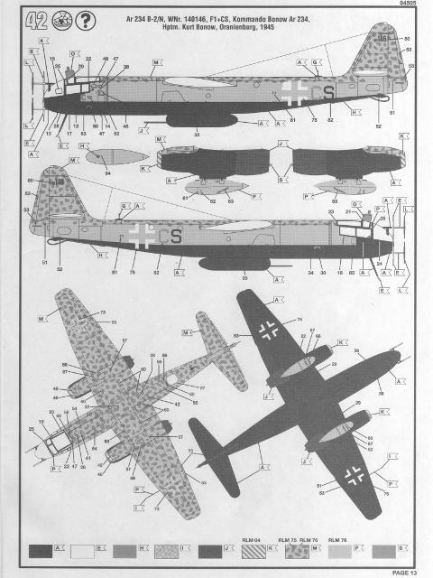 Revell - Arado Ar 234 B-2/N "Nachtigall"