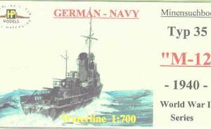 Minensuchboot Typ 35 M12 der deutschen Kriegsmarine