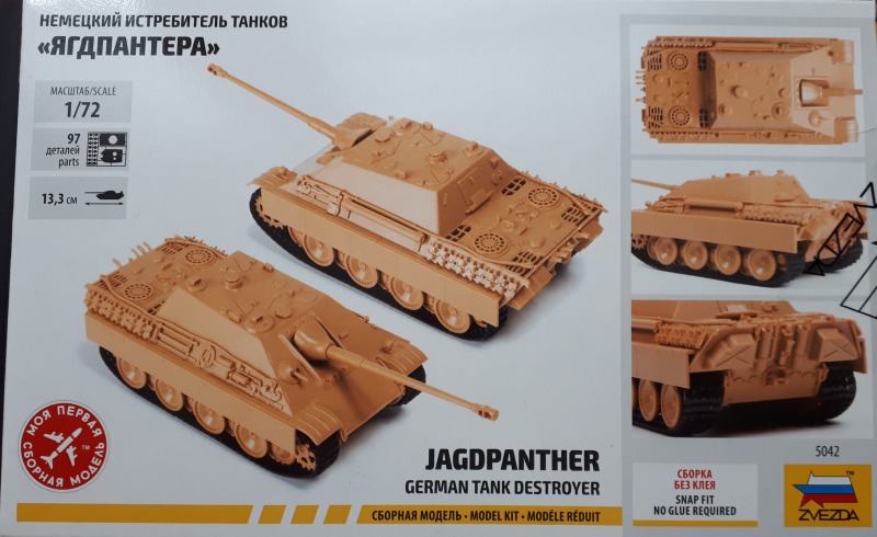 Zvezda - Jagdpanther – German Tank Destroyer