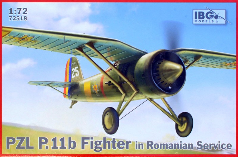 IBG Models - PZL P.11b - Fighter in Romanian Service