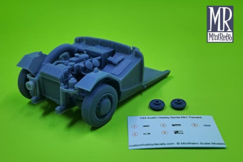 MiniRetro - Austin Healey Sprite 1/24 Scale Resin Transkit 