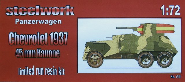 Steelwork Models - Chevrolet 1937 45mm Kanone