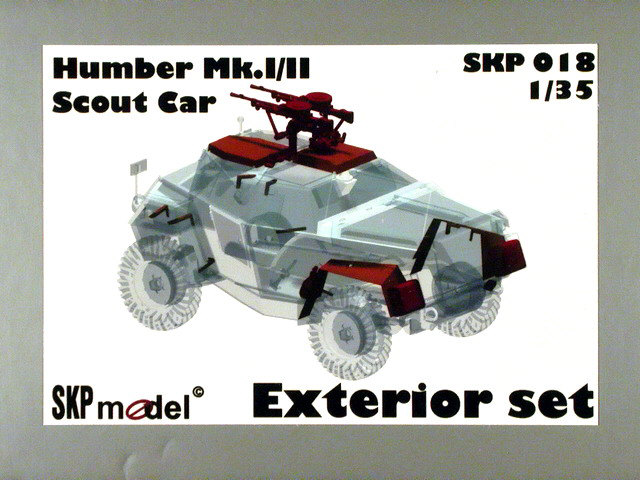 SKPmodel - Humber Mk.I/II Scout Car - Exterior set