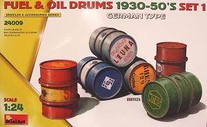 Fuel & Oil Drums 1930-50`s Set 1 von MiniArt