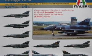 Detailset: Dassault Mirage IIIE