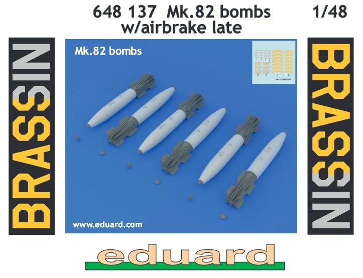 Eduard Brassin - MK.82 bombs with airbrake late