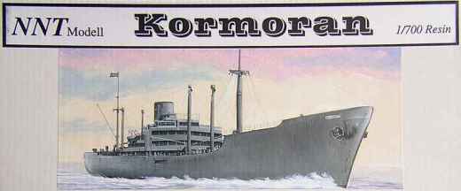 NNT Modell+Buch - Hilfs-Kreuzer Kormoran der deutschen Kriegsmarine
