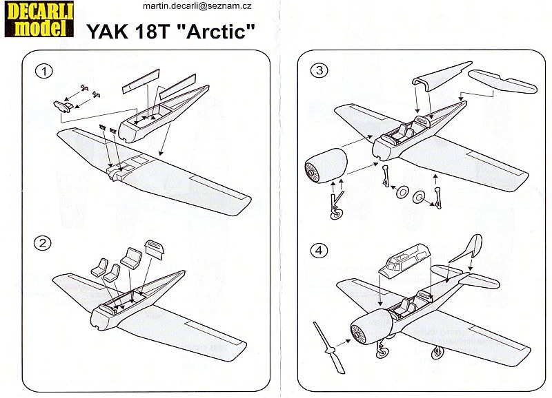 Decarli Model - Yak-18 T "Arctic"