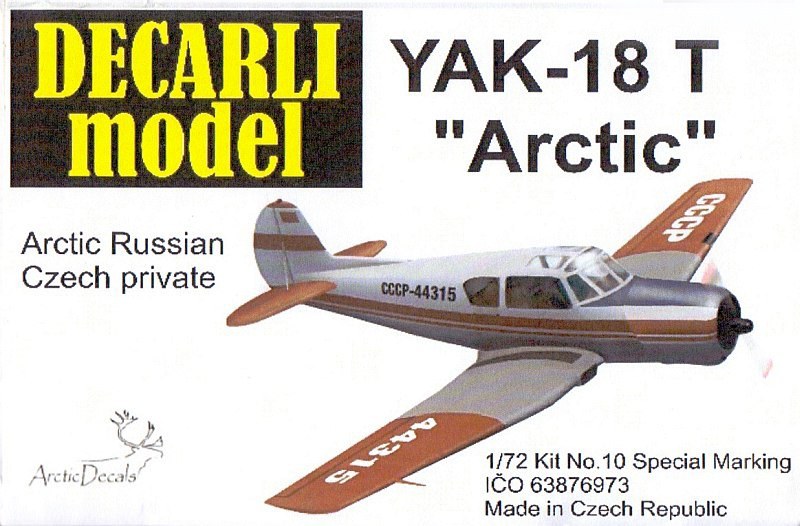 Decarli Model - Yak-18 T 