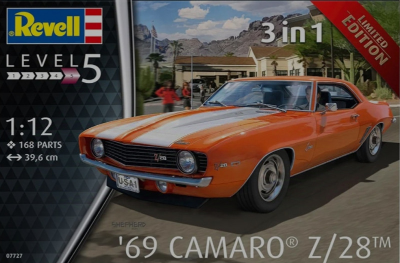 Revell - `69 Camaro Z/28