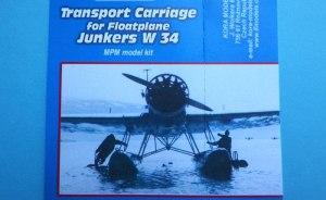 Transport Carriage for Floatplane Junkers W34