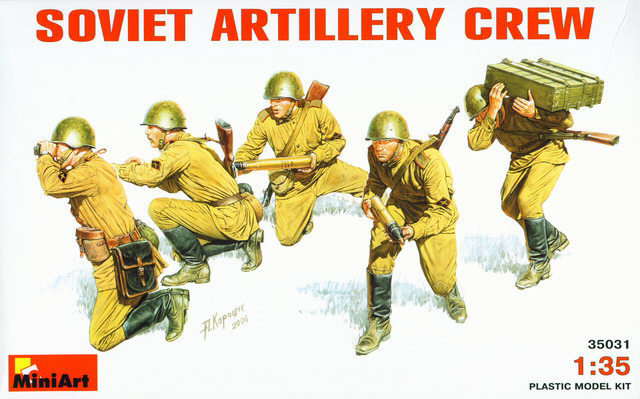 MiniArt - Soviet Artillery Crew