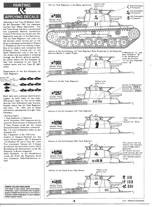 Tamiya - Mittelschwerer Panzer Type 97 – CHI HA