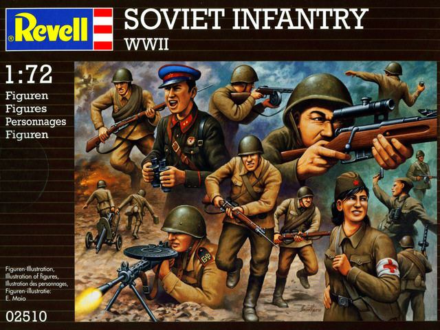 Revell - Soviet Infantry WWII