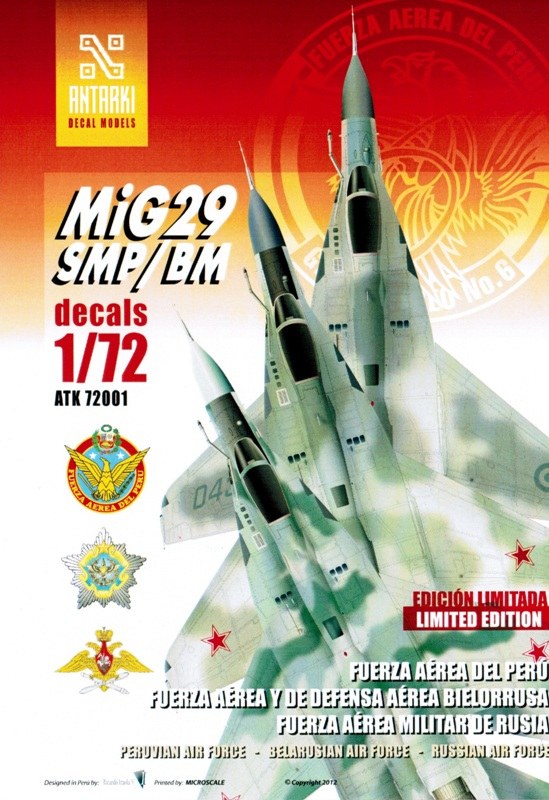 Antarki Models Perú - MiG-29 SMP/BM