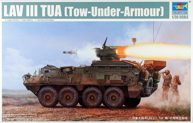 Trumpeter - LAV III TUA (Tow-Under-Armour)
