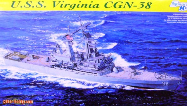 Cyber Hobby - U.S.S. Virginia CGN-38