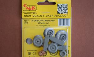 B-26B/C/F/G Marauder Wheels set  von 