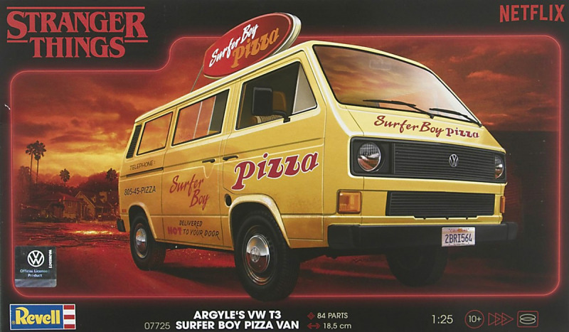 Revell - Argyle´s VW T3 Surfer Boy Pizza Van 